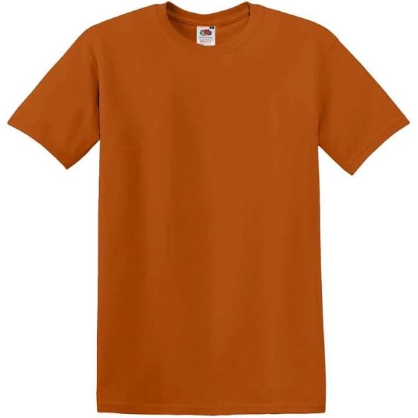 Original Tee Orange - Fruit of The Loom SS048 - Size XL