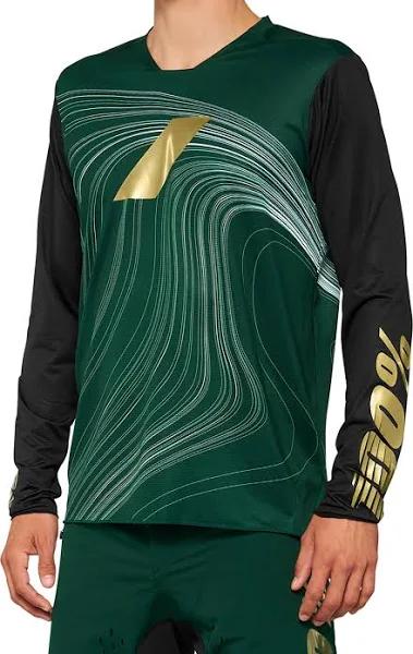 100 Percent R-Core x Le Jersey Forest Green