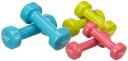 York 10kg PVC Dipped Dumbbell Set in Case