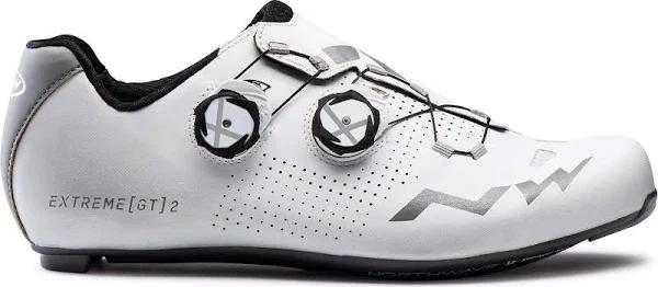 Northwave Extreme GT 2 Shoes White Silver - 46