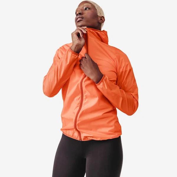 DECATHLON Kalenji Women's Running Jacket - Windproof - Lightweight - Coral Pink - L/XL - AfterPay & zipPay Available