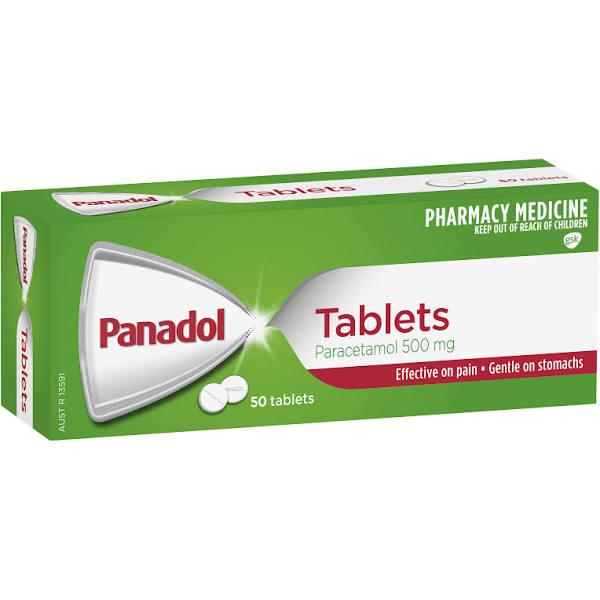 Panadol Tablets 50 Pack