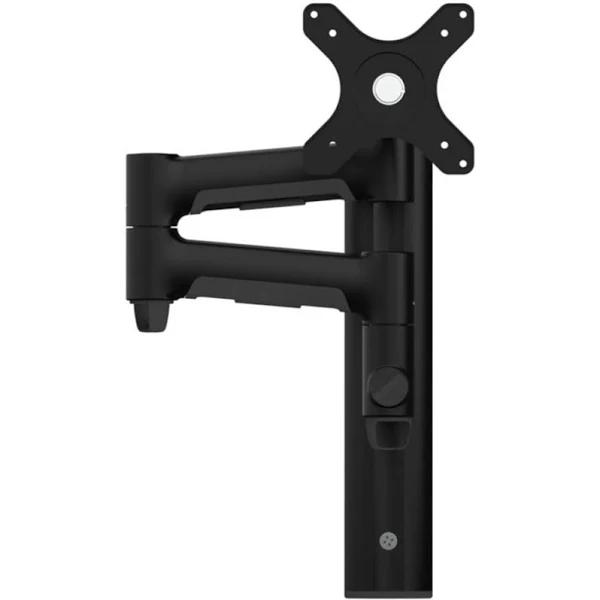 Atdec AWMS-46W35 Single Monitor Arm Channel Wall Mount Black