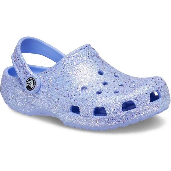 Crocs Classic Glitter Clogs Blue EU 30-31 Girl