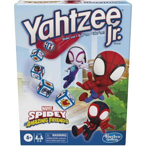 Spidey and His Amazing Friends Yahtzee Jr. Marvel Edition Board Game