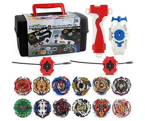 17pcs Bey Battling Top Burst Launcher Grip Toy Blade Set