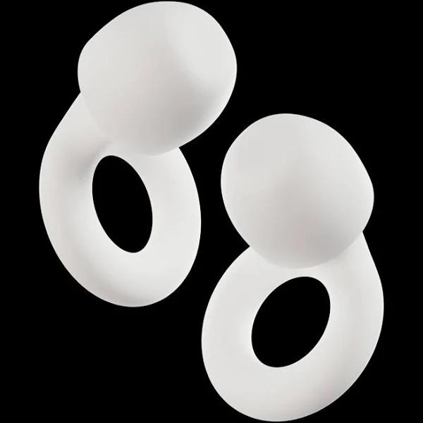 Loop Quiet 2 - Earplugs - White - 24dB Noise Reduction. For Noise Sensitivity, Sleep, Focus & Travel. Silence Noise with Ease