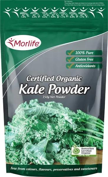 Morlife Organic Kale Powder 150g