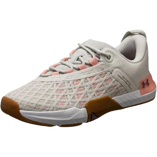 Under Armour TriBase Reign 5 Shoes Grey Pink Women - 42