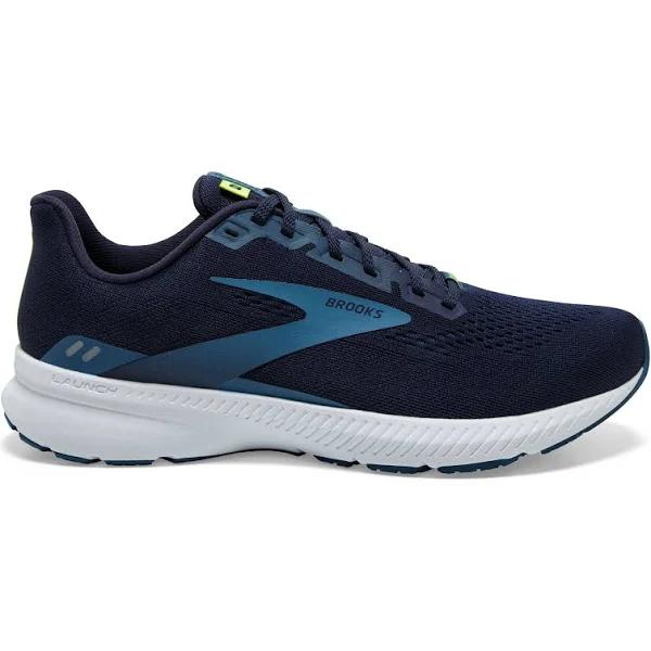 Mens Brooks Launch 8/Peacoat/Blue/Nlife/10