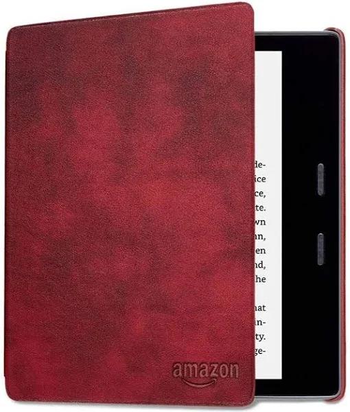 Kindle Oasis Leather Cover - Merlot