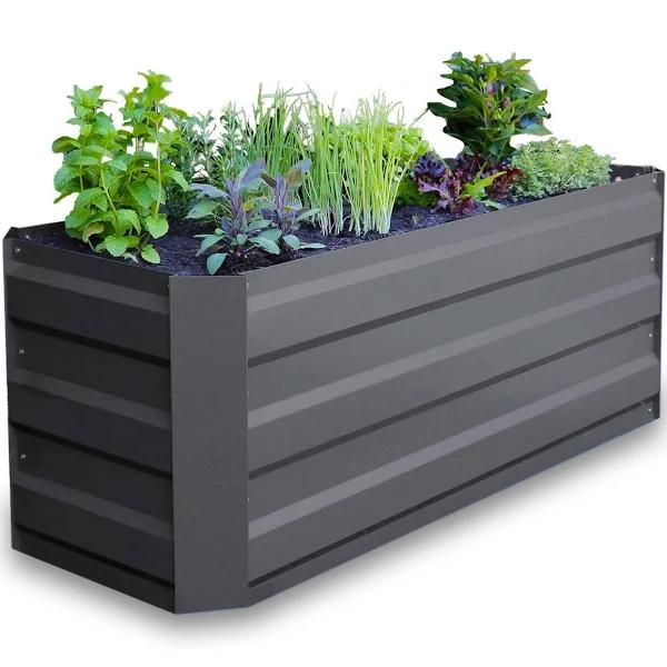 Greenlife Raised Garden Bed Charcoal