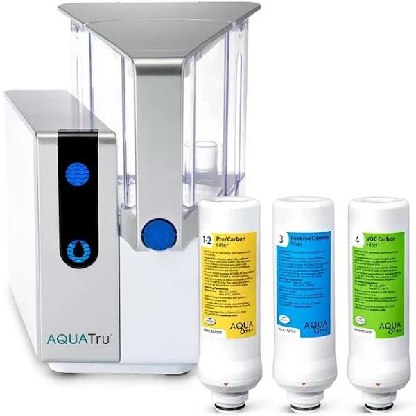 AquaTru Classic Countertop Water Filtration Purification System for PFAS & Other Contaminants with Exclusive 4-Stage Ultra Reverse Osmosis