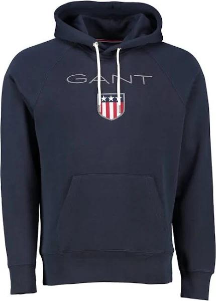 Gant Shield Sweat Hoodie in Navy 4XL