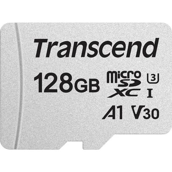 Transcend 300S 128GB UHS-I U3 A1 microSDXC/SDHC Memory Card