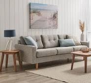 Jazz 3 Seater Sofa Neutral