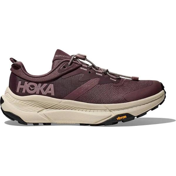 Hoka Women's Transport Shoes in Smoky Quartz/Oat Milk, Size 7.5