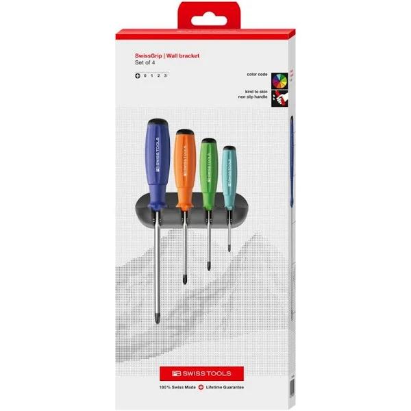 Swiss Grip Rainbow Screwdriver Set PB