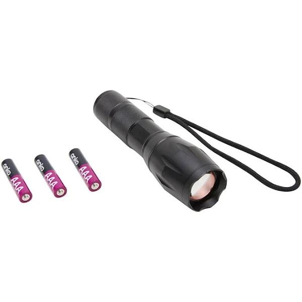 Kmart Small Metal Torch in Black