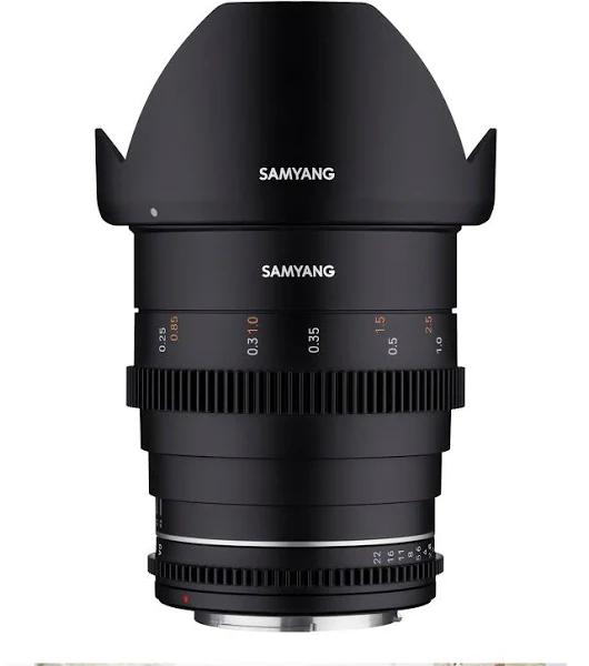 Samyang 24mm T1.5 VDSLR MK2 Cine Lens For Canon EF Mount Body