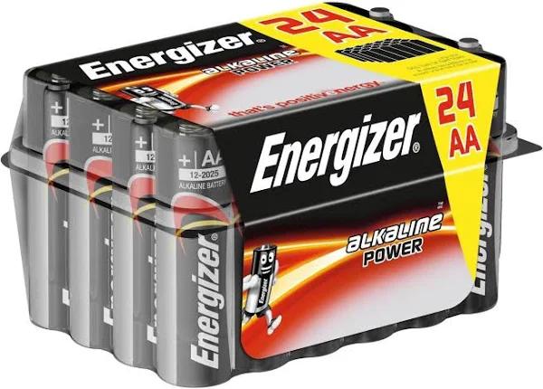 Energizer Alkaline Power AA Batteries - 24 Pack