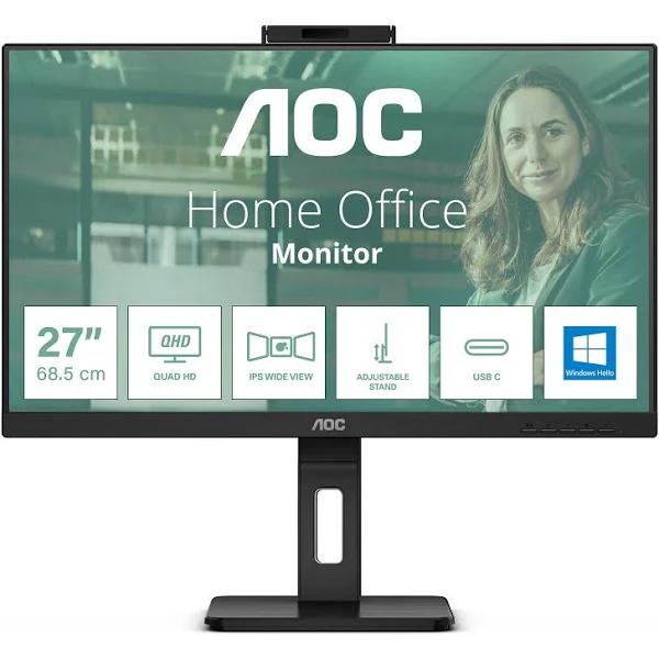 AOC 24P3QW Computer Monitor 60.5 cm (23.8") 1920 x 1080 Pixels Full HD Black