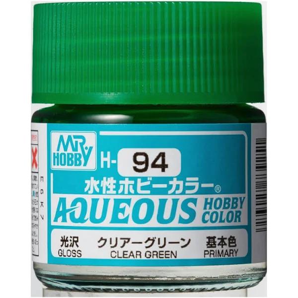 Aqueous Gloss Clear Green