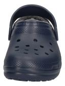 Crocs Classic Lined Clog - Kids' Navy/Charcoal, 2.0