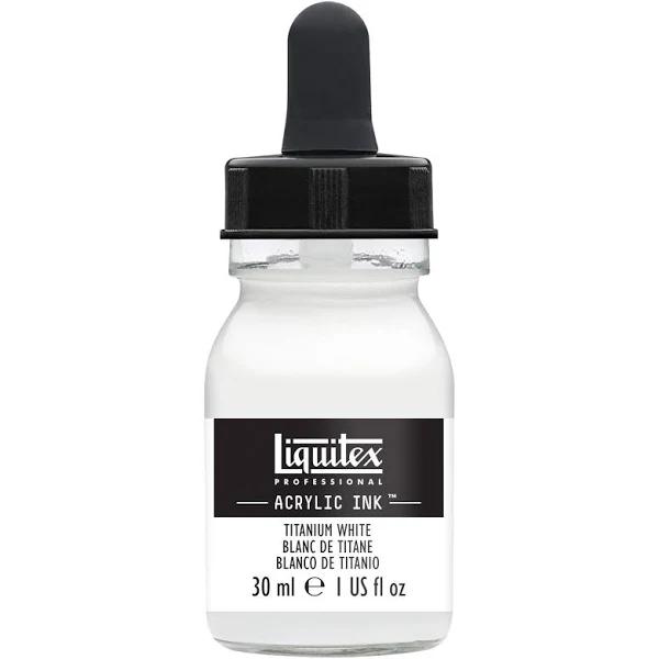 Liquitex Acrylic Ink 30ml Titanium White