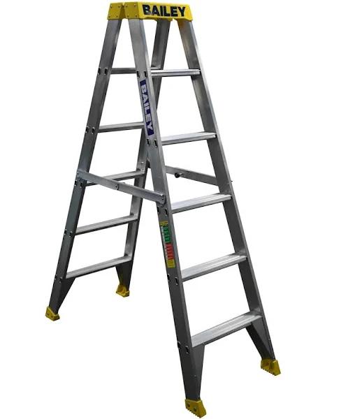 Bailey FS13963 150kg 1.8m 6 Step Aluminium Double Sided Ladder