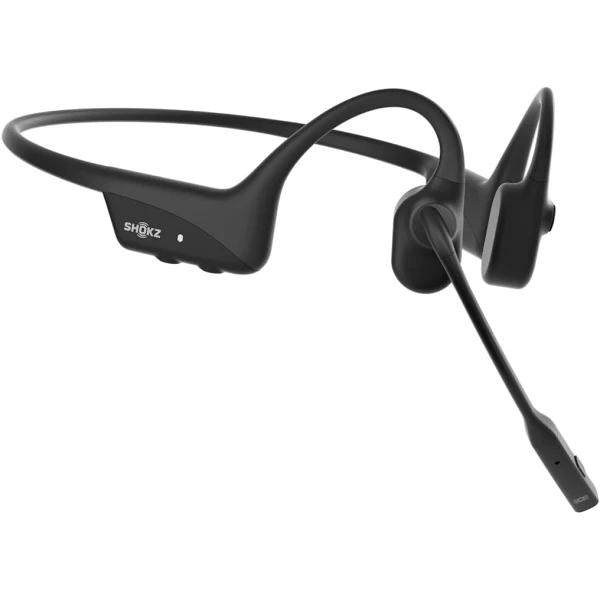 Shokz OpenComm 2 Wireless Bone Conduction Headsets, Bluetooth Wireless Headset with Noise Canceling Microphone, 16 Hours Talk Time, Open-Ear