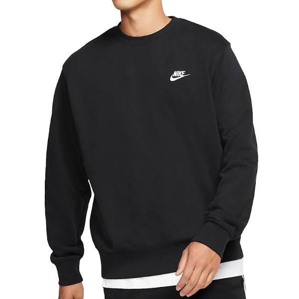 Nike Sportswear Club Men's French Terry Crew (Black)