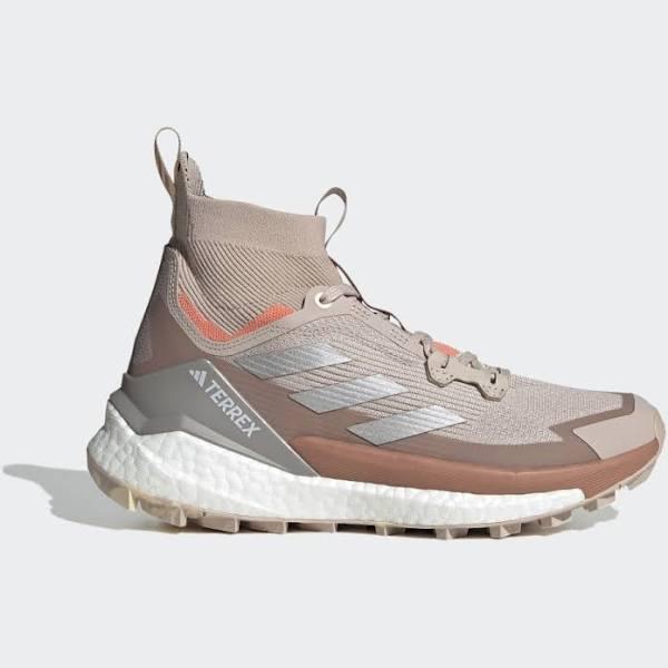 adidas-Terrex Free Hiker 2.0 Hiking Shoes-Women-Wonder Taupe / Taupe Met. / Impact Orange-11