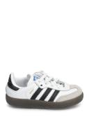 adidas-Samba OG Shoes Kids-Kids-Cloud White / Core Black / Gum-4K