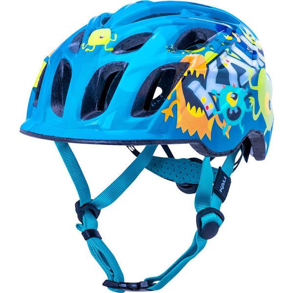 Kali Chakra Child Helmet - Monsters Blue S