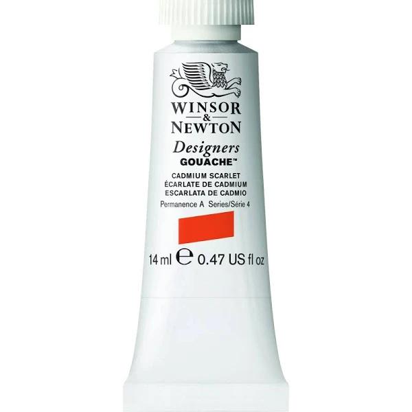 Winsor & Newton - Designers' Gouache Cadmium Scarlet - S4 / 14ml