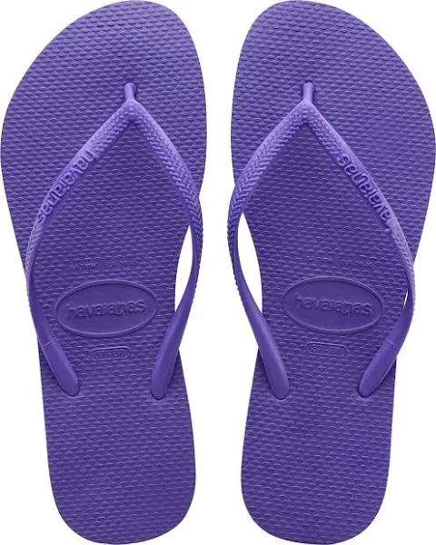 Havaianas Slim Womens Flip Flops - Purple