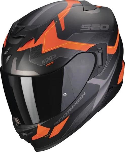 Scorpion EXO-520 Evo Air Elan Helmet, black-orange, Size XL