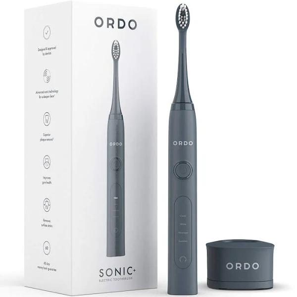 Ordo - Sonic+ Charcoal Grey Electric Toothbrush for Men and Women