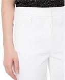 David Lawrence Sarah Compact Cotton Pant White 8