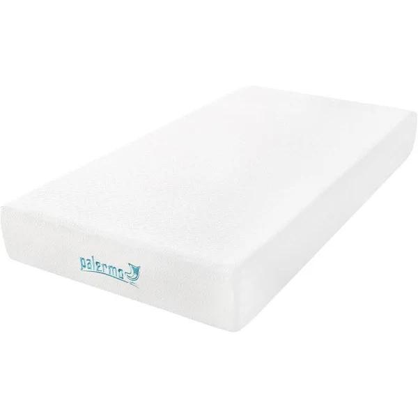 Palermo King Single 25cm Gel Memory Foam Mattress - Dual-Layered - CertiPUR-US Certified