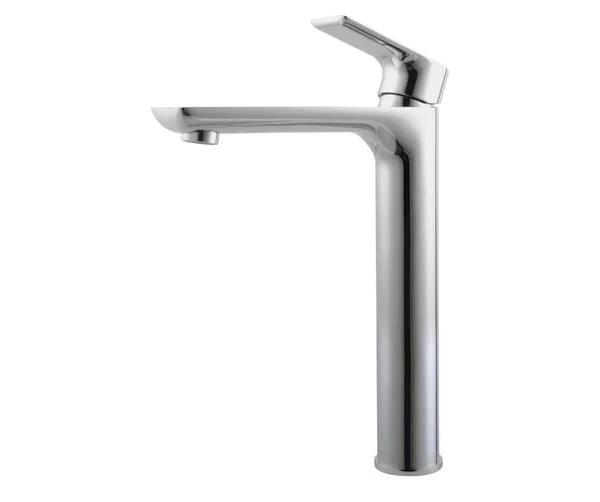 Tall Round Bathroom Mixer Tap Faucet Chrome Brass WELS