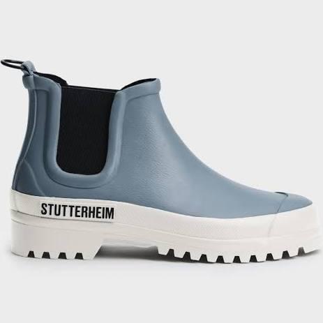 Stutterheim - Rain Boots - Chelsea Rainwalker grey/white - Unisex - 41