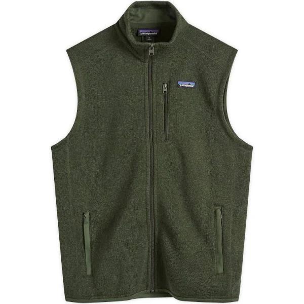 Patagonia Better Sweater Vest Dark Green - XS