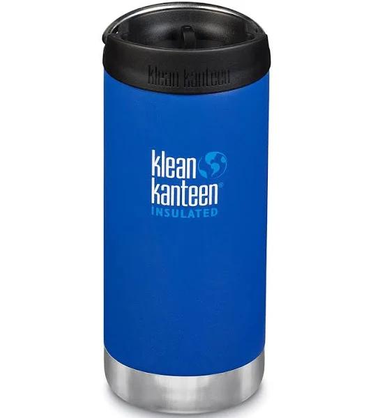 Klean Kanteen Insulated TKWide 12oz / 355ml w/ Cafe Cap Deep Surf