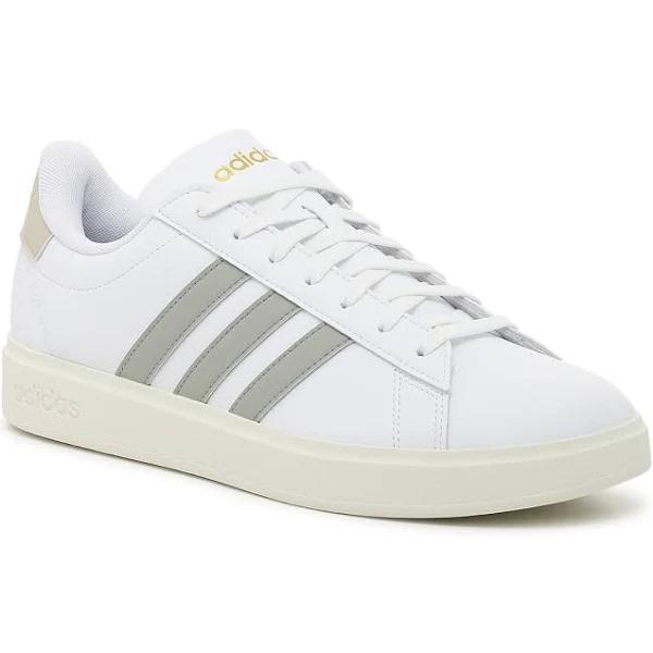 Adidas Grand Court 2.0 Sneaker | Men's | White/Grey | Size 8.5 | Sneakers