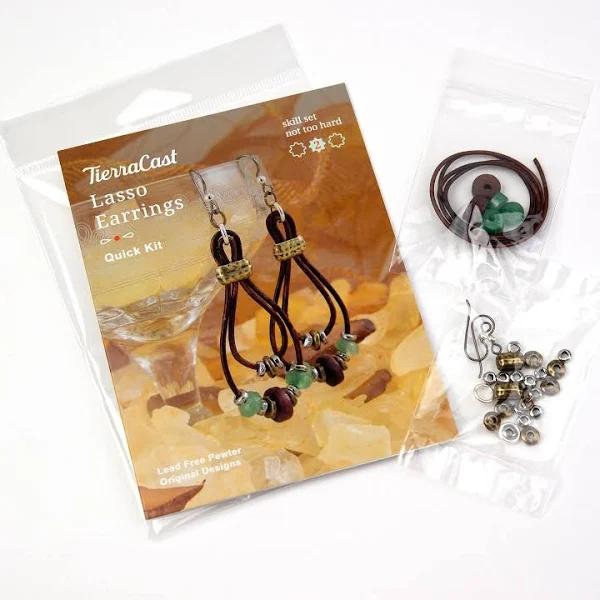 TierraCast Lasso Earrings Jewellery Making Kit