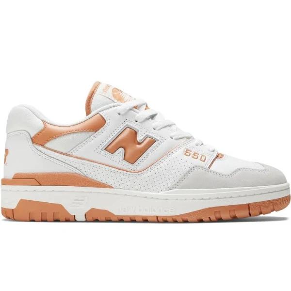 New Balance 550 'Burnt Orange' Sneakers | White | Men's Size 14