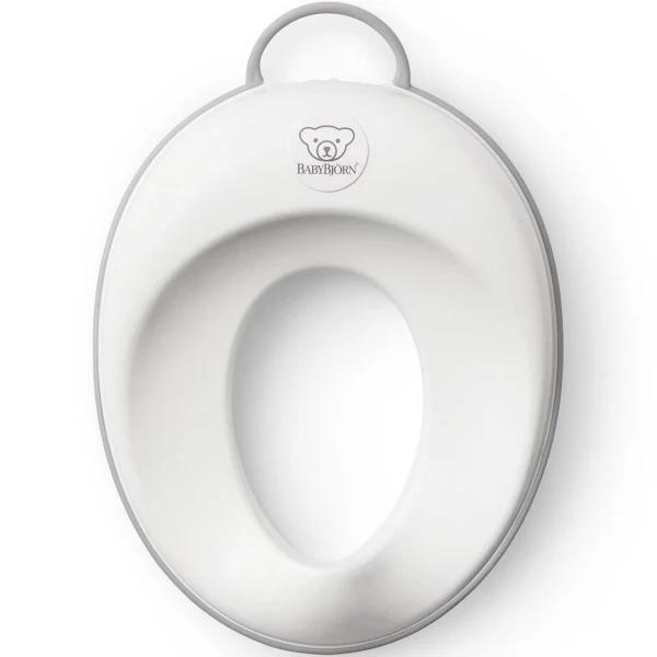 BabyBjorn Toilet Trainer, White/Gray