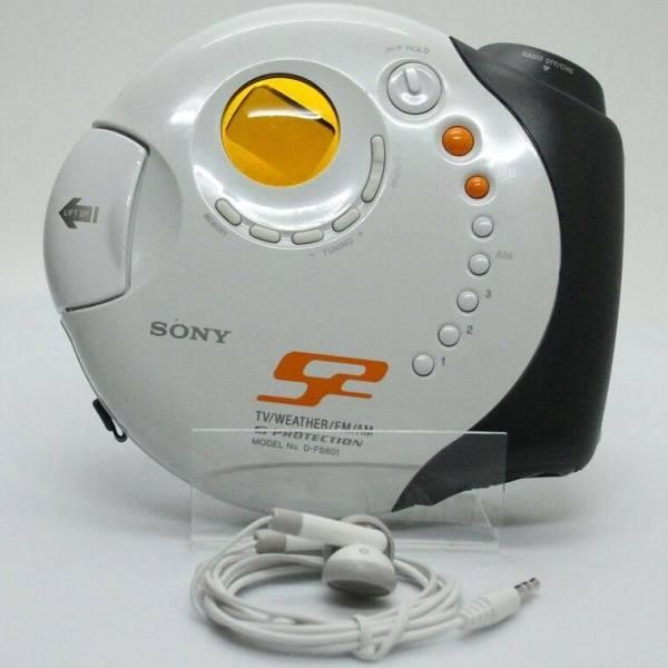 Sony D-FS601 S2 Sports CD Walkman Portable Disc Player